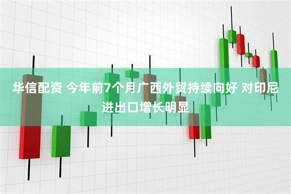 华信配资 今年前7个月广西外贸持续向好 对印尼进出口增长明显
