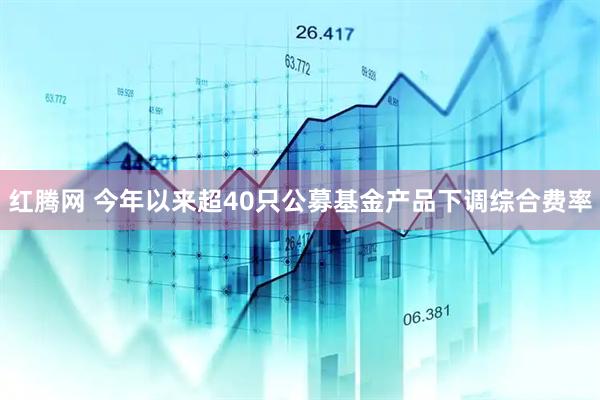 红腾网 今年以来超40只公募基金产品下调综合费率